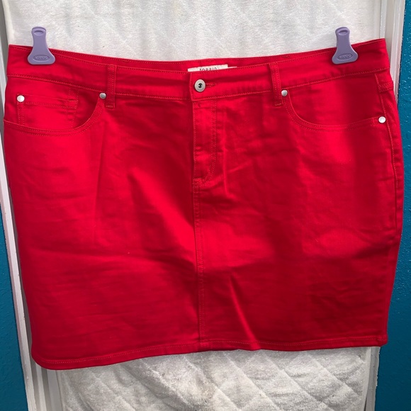 torrid Dresses & Skirts - Torrid Red Mini Skirt